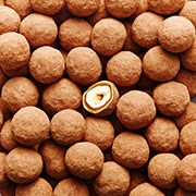 Coffee Lovers Let ristede italienske hasselnødder, praliné, Amber Classic-chokolade og kaffe.