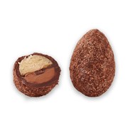 Dark Praliné - 4 stk. Mørk chokolade Amazonas 61 %, marcipan og praliné.