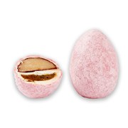 Spring Liquorice - 4 stk. Hvid chokolade, marcipan, lakridskaramel og rabarber.