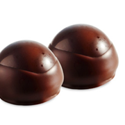 Raspberry Mørk chokolade Amazonas 61 %, og hindbærganache