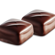 Valencia Mørk chokolade Amazonas 61 % og marcipan.